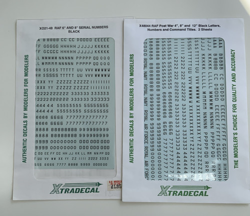 Xtradecal x021 - x021-48, 8"