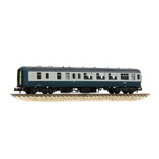 Graham Farish 374-680C N Gauge Mk2A BSO Coach BR Blue/Grey W9434