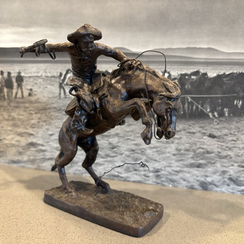 Franklin mint the bronco - mint,