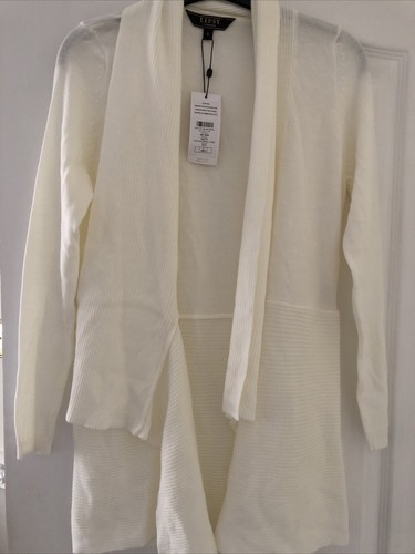 Lipsy cream ribbed waterfall - cream,
