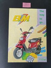 PGO BIG MAX 50cc MOTORCYCLE/SCOOTER BROCHURE 4Pgs GERMAN VNC 1994
