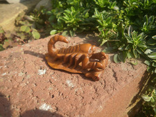 Hand carved wood netsuke