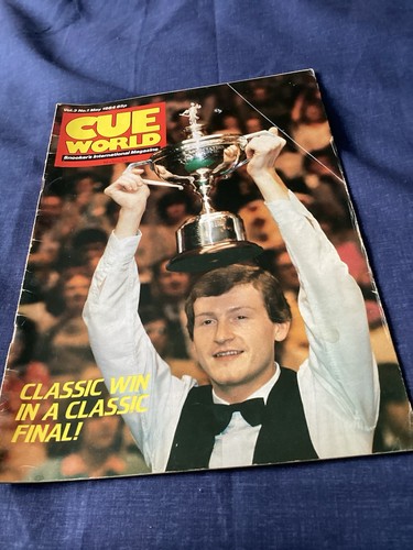 Cue world may 1984 - world,may, 1984,snooker