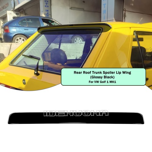 Rear roof spoiler - rear, splitter