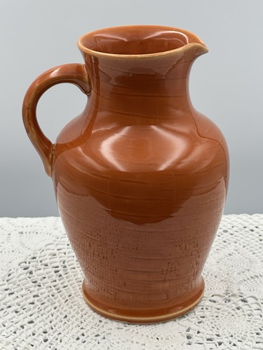 Langley london tan jug 1930s - langley, 1930s.
