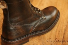 Joseph Cheaney Scott Brown Grain Leather Derby Boots Shoes Men UK 8.5 F New £595