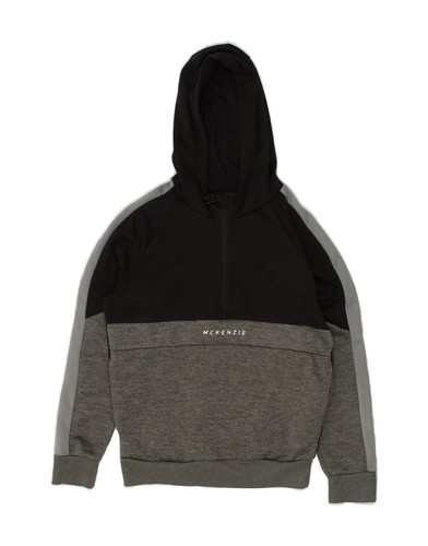 Mckenzie boys zip neck hoodie - mckenzie,