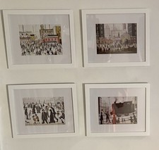 LS Lowry Set Of 4 Framed