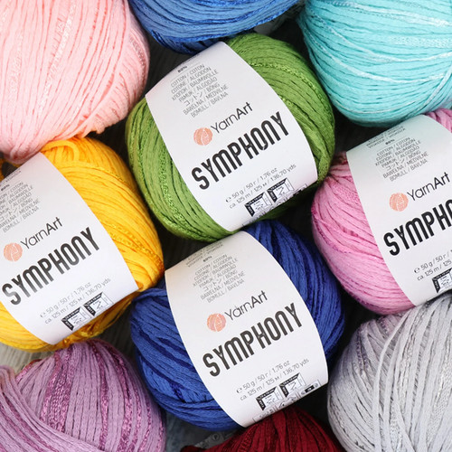 Yarnart symphony cotton - yarnart,