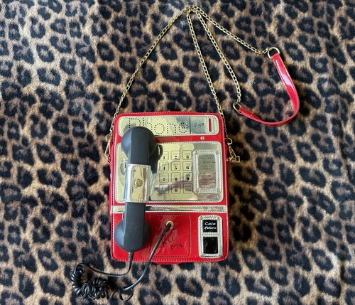 Retro novelty payphone red - novelty,
