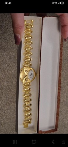 Gold tone owl - tone, owl/ladybird