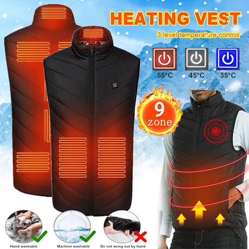 Usb electric heated warm vest - electric,