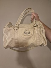 Vintage Head leather Holdall Bag Sports Gym Retro cream  detachable strap