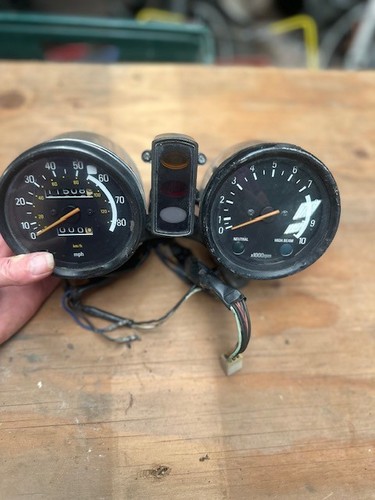 Yamaha 650 custom clocks - xs,