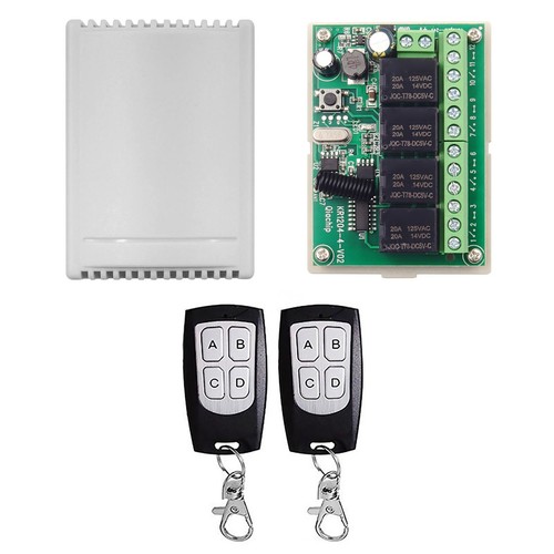 Channel wireless remote - 4-channel,