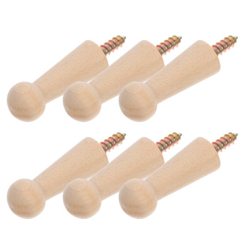Pcs small decorative wooden - 6,