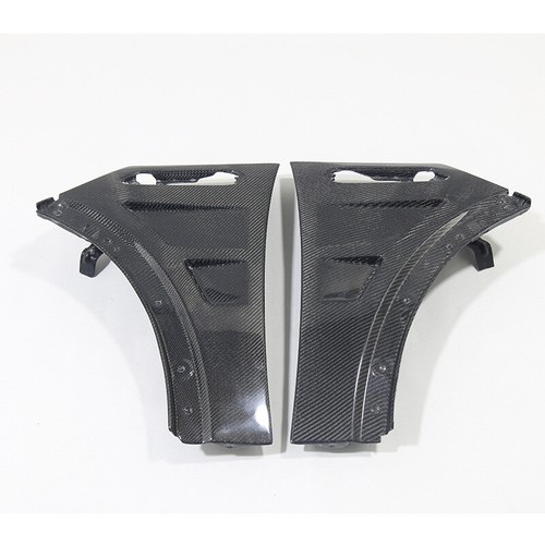 Carbon fiber front - fiber, pair