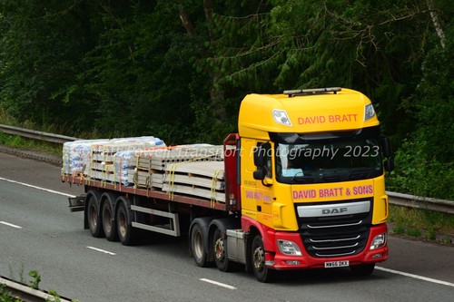 Truck photo 12x8 - 12x8, daf