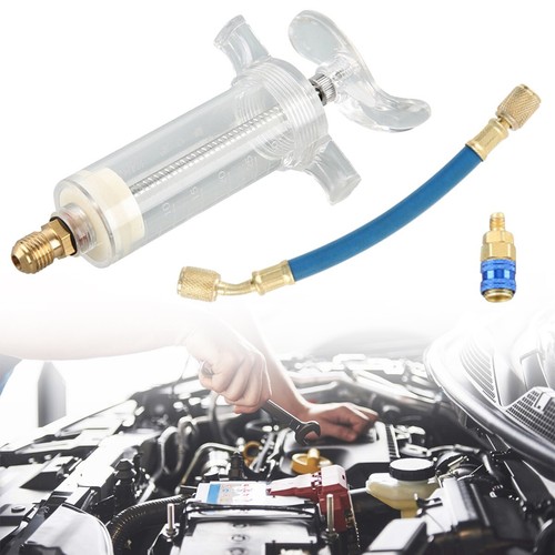 Oil and dye injector - ac,