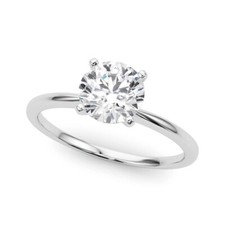 Lab Grown Round Diamond Prong