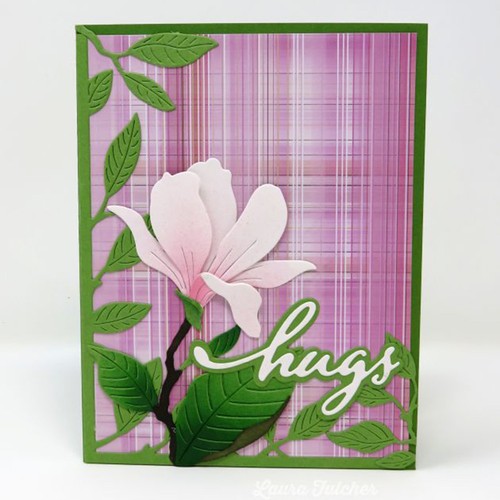 Magnolia leaf corner - magnolia,