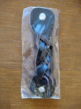 Wide Leather Plated Scout Woggle with press stud closure 