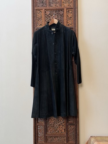 Eskandar black suede - eskandar, leather