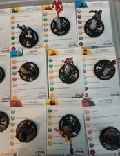 20 x Heroclix Avengers All Carded Figures Bundle Marvel DC