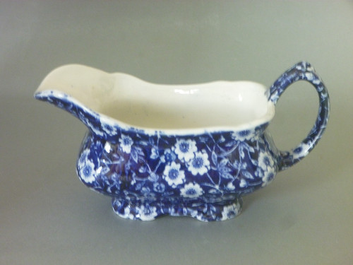Burleigh blue calico sauce - calico, or
