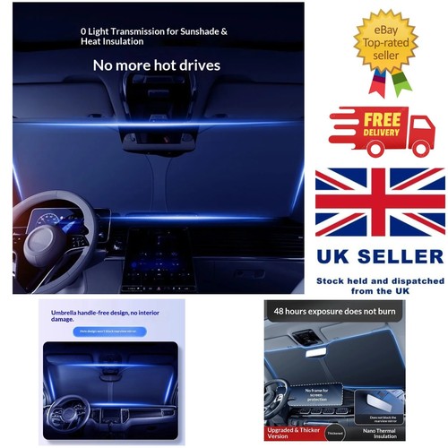 Windshield sunshade foldable - sunshade,