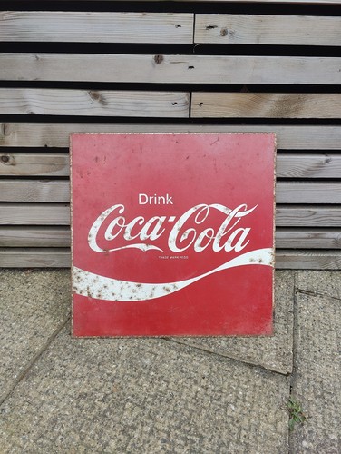Vintage coca cola - vintage, sign