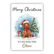 Personalised Irish Red Setter