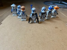 Lego star wars 501st clone trooper army with Arc trooper fives + capitan rex