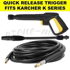 Trigger High Pressure Wash Gun Jet Washer Dirt Lance / Hose for Karcher K2 - K7