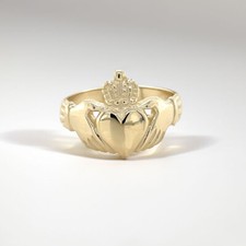 9ct yellow gold mens irish - 9ct,