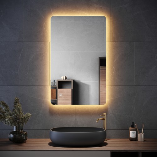 Led bathroom mirror with - bathroom,
