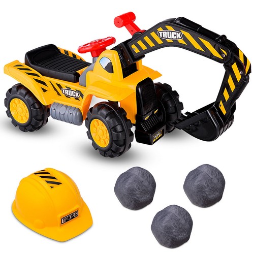 Kids ride excavator toy - excavator,