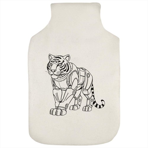 Robot tiger hot water bottle - water,