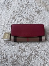 Burberry Check & Leather