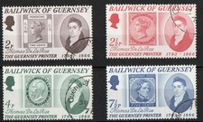 Guernsey Stamp Set 1971 Thomas