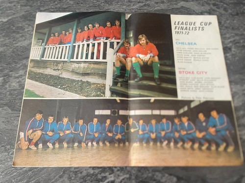 Chelsea memorabilia 1971 - memorabilia, 1971/72