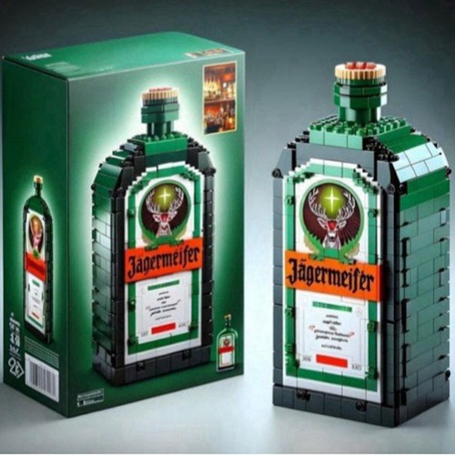 New interesting whiskey bottle - new,