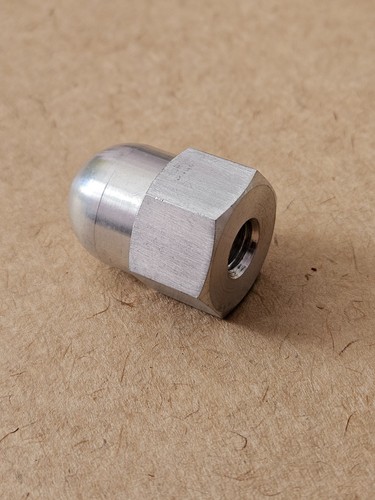 Aluminium domed nut for - for, rc
