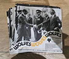 Wolves Match Day Programmes