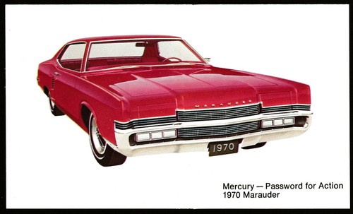 Vtg red 1970 mercury marauder - 1970,