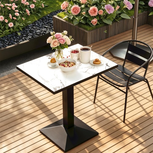 Solid dining table versatile - dining,