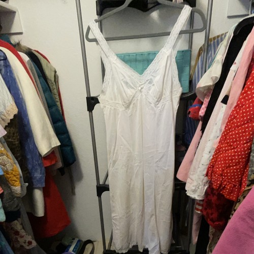 Women white nylon - nylon, full