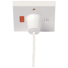 Click PRW210 Shower Ceiling Pull Switch with Neon + Indicator DP 45 Amp