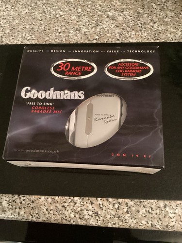 Sale goodmans cordless karaoke - cordless,
