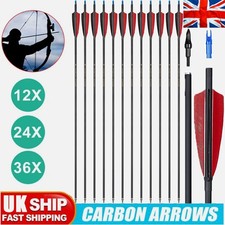 12/24/36pcs 30" Carbon Arrows
